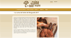 Desktop Screenshot of cuinadelbolet.com