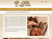 Tablet Screenshot of cuinadelbolet.com